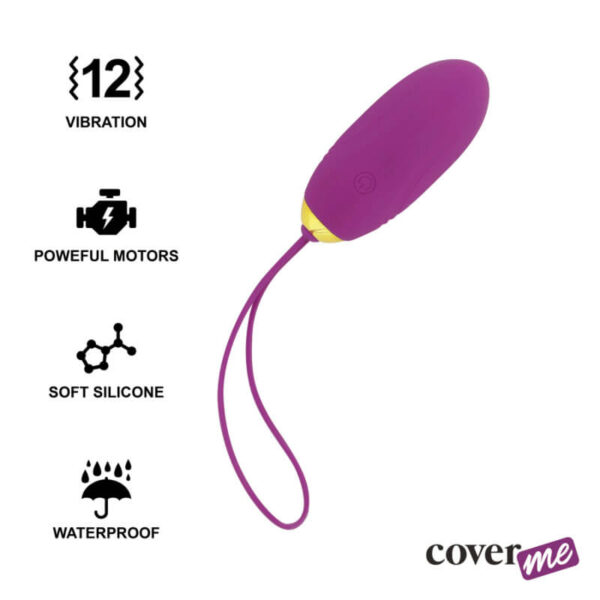 OEUF VIBRANT VIOLET RECHARGEABLE ET TELECOMMANDÉ Oeufs coquins rechargeables 55 € sur AnVy.fr, le loveshop engagé