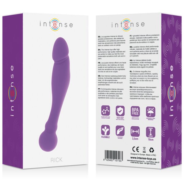 GODE FLEXIBLE EN SILICONE VIOLET - INTENSE Godemichets classiques 27 € sur AnVy.fr, le loveshop engagé