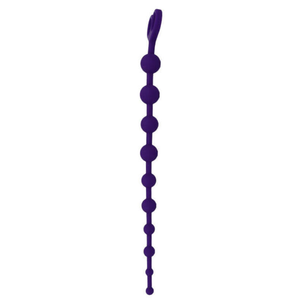 PERLES ANALES VIOLETTES EN SILICONE - INTENSE Chapelets & perles anal 26 € sur AnVy.fr, le loveshop engagé