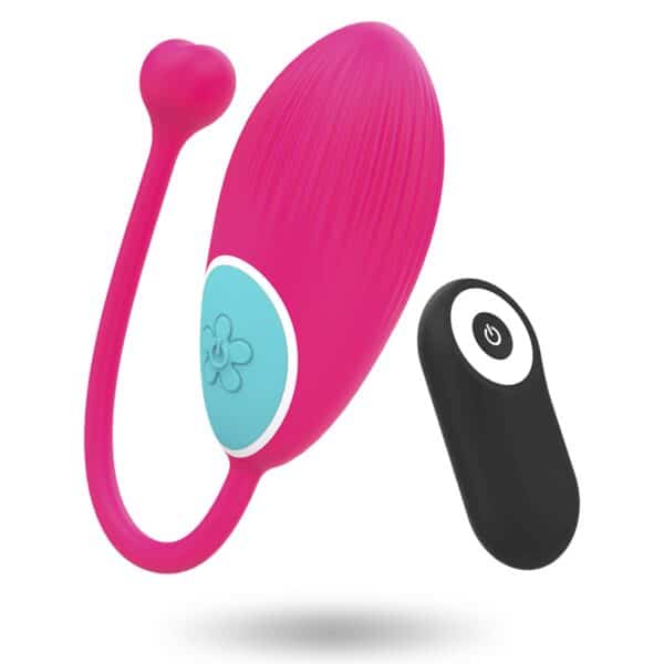 OEUF VIBRANT RECHARGEABLE ET TÉLÉCOMMANDÉ - HAPPY LOKY Oeufs vibrants 33 € sur AnVy.fr, le loveshop engagé