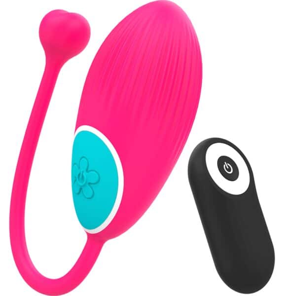 OEUF VIBRANT RECHARGEABLE ET TÉLÉCOMMANDÉ - HAPPY LOKY Oeufs vibrants 33 € sur AnVy.fr, le loveshop engagé