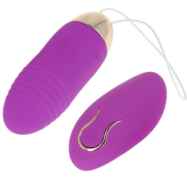 OEUF VIBRANT TÉLÉCOMMANDÉ EN SILICONE LILA Oeufs coquins rechargeables 33 € sur AnVy.fr, le loveshop engagé