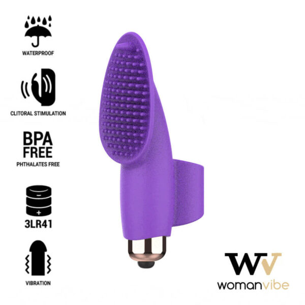 DOIGT VIBRANT COQUIN EN SILICONE À PILES Doigts vibrants 40 € sur AnVy.fr, le loveshop engagé