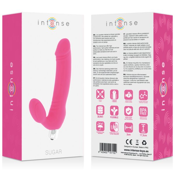 GODEMICHET VIBRANT ROSE À PILES EN SILICONE Godes vibrants 37 € sur AnVy.fr, le loveshop engagé