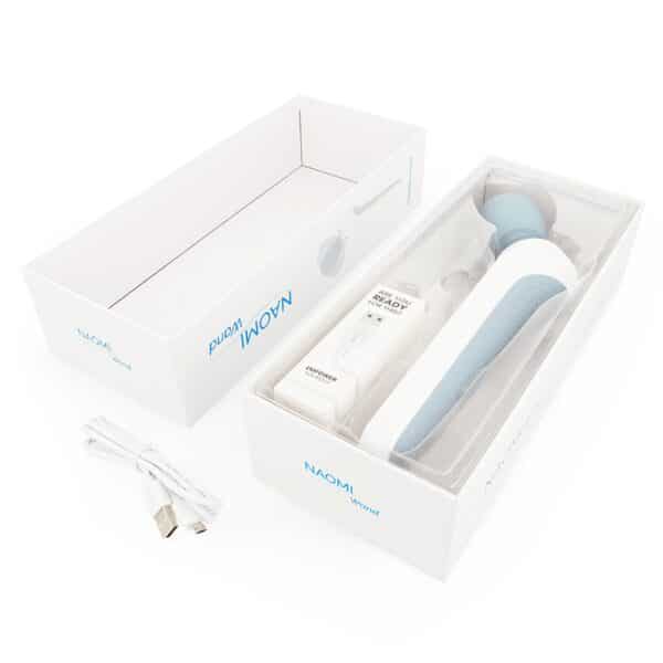 SEXTOY POUR MASSAGE SANS FIL - NAOMI WAND Vibro wand 74 € sur AnVy.fr, le loveshop engagé