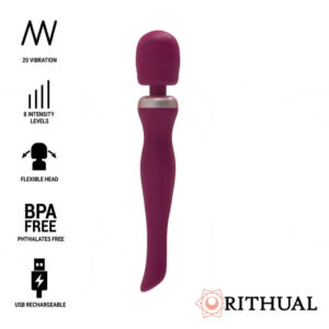 VIBROMASSEUR WAND RECHARGEABLE ROSE PUISSANT Stimulateurs clitoridiens 72 € sur AnVy.fr, le loveshop engagé