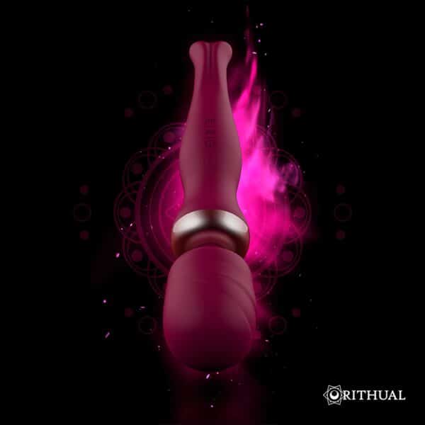 VIBROMASSEUR WAND RECHARGEABLE ROSE PUISSANT Stimulateurs clitoridiens 72 € sur AnVy.fr, le loveshop engagé