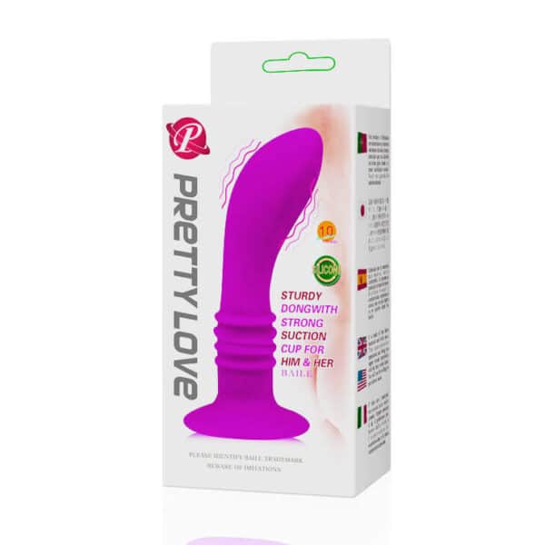 PLUG VIBRANT ROSE À PILE - PRETTY LOVE Plaisir anal 37 € sur AnVy.fr, le loveshop engagé