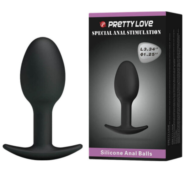 PLUG ANAL EN SILICONE NOIR DE 6,5 CM Plugs anal classiques 19 € sur AnVy.fr, le loveshop engagé