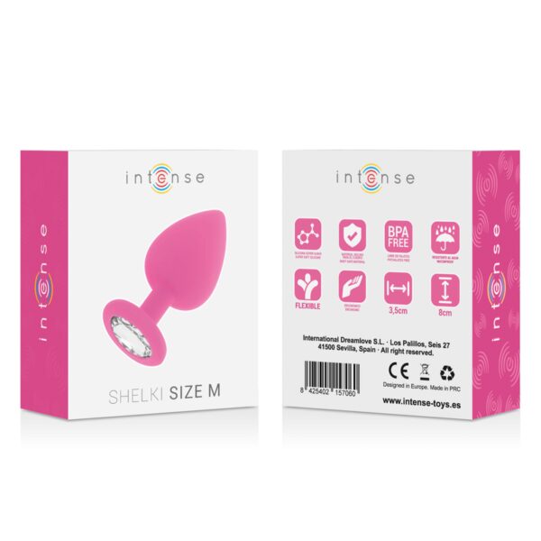 BOUCHON ANAL COQUIN ROSE TAILLE M - INTENSE Plugs anal classiques 28 € sur AnVy.fr, le loveshop engagé