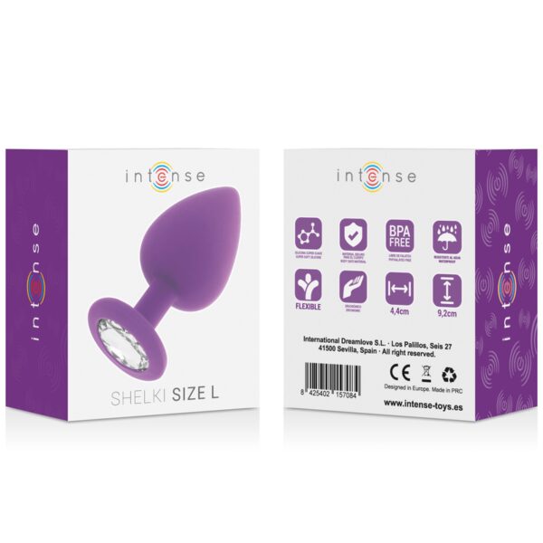 GROS PLUG ANAL VIOLET TAILLE L EN SILICONE Plugs anal classiques 32 € sur AnVy.fr, le loveshop engagé