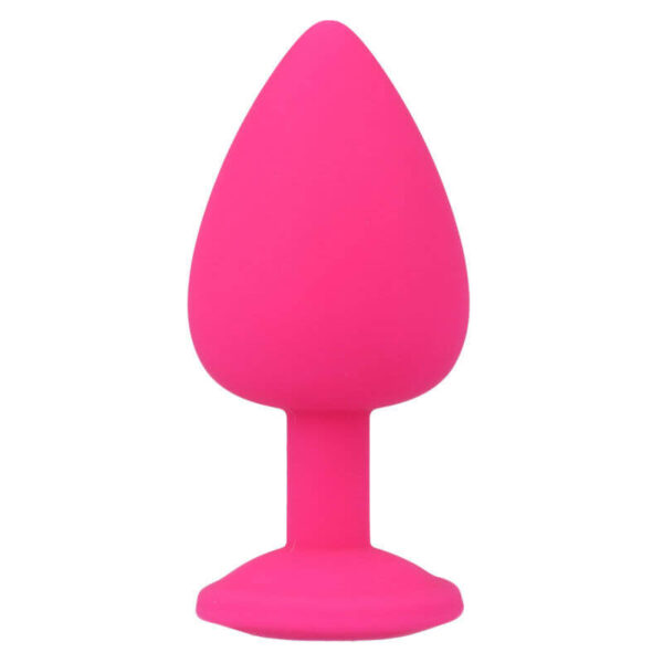 PLUG ANAL LARGE EN SILICONE ROSE - INTENSE Plugs anal classiques 32 € sur AnVy.fr, le loveshop engagé