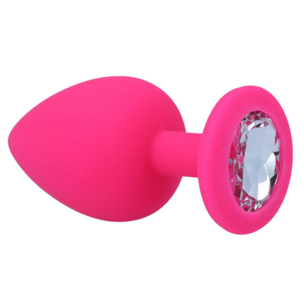 PLUG ANAL LARGE EN SILICONE ROSE - INTENSE Plugs anal classiques 32 € sur AnVy.fr, le loveshop engagé