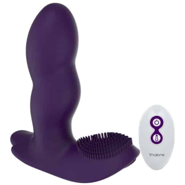 MASSEUR COQUIN EN SILICONE VIOLET - NALONE Sextoys rabbit rechargeables 88 € sur AnVy.fr, le loveshop engagé