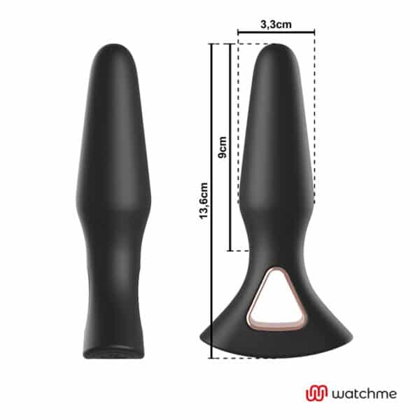 PLUG ANAL VIBRANT CONTRÔLABLE À DISTANCE - WATCHME Plaisir anal 60 € sur AnVy.fr, le loveshop engagé