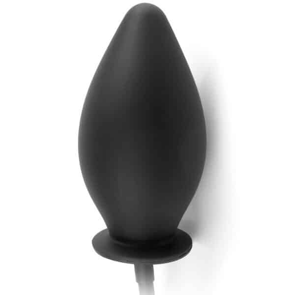 PLUG ANAL GONFLABLE EN SILICONE NOIR Plugs anaux 35 € sur AnVy.fr, le loveshop engagé