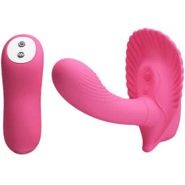 VIBROMASSEUR POINT G AVEC TELECOMMANDE ROSE Sextoys à pile(s) 42 € sur AnVy.fr, le loveshop engagé