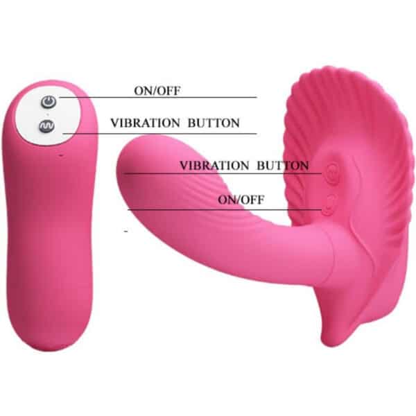 VIBROMASSEUR POINT G AVEC TELECOMMANDE ROSE Sextoys à pile(s) 42 € sur AnVy.fr, le loveshop engagé