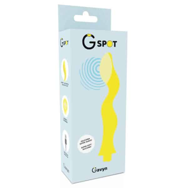 VIBRATEUR POINT G JAUNE RECHARGEABLE - GSPOT Vibromasseurs 35 € sur AnVy.fr, le loveshop engagé