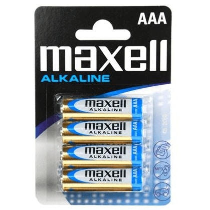 4 PILES AAA - MAXELL Piles, chargeurs & câbles 4 € sur AnVy.fr, le loveshop engagé