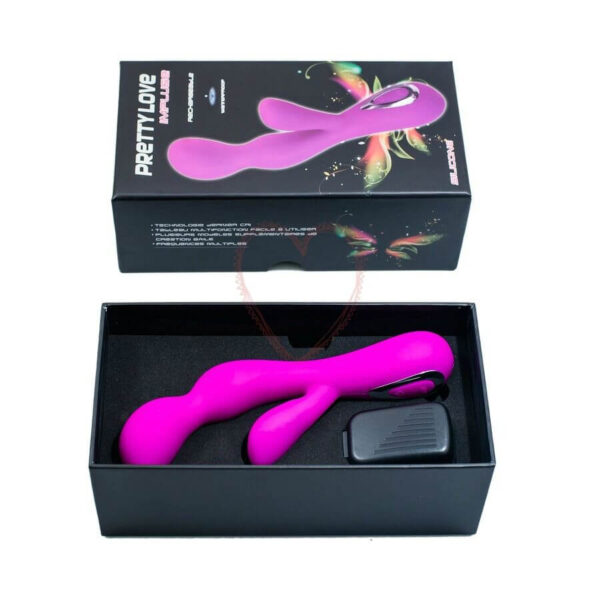 VIBROMASSEUR RABBIT POINT-G EN SILICONE Godes rabbit rechargeables 52 € sur AnVy.fr, le loveshop engagé