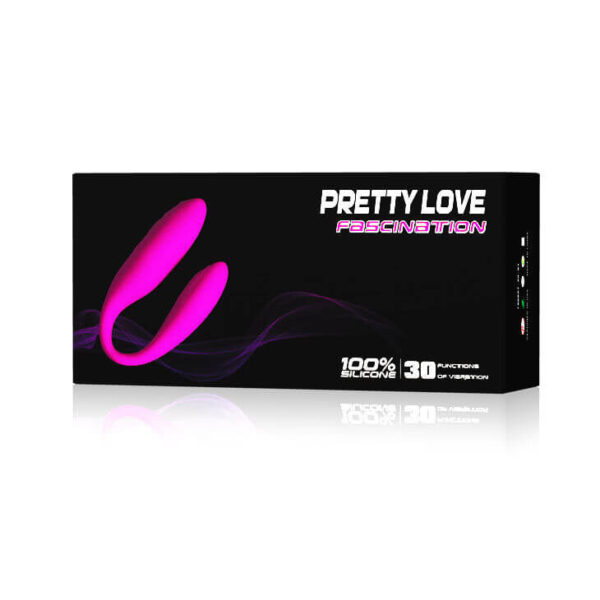 VIBRO POUR COUPLE RECHARGEABLE ROSE - PRETTY LOVE Sextoys double stimulation 62 € sur AnVy.fr, le loveshop engagé