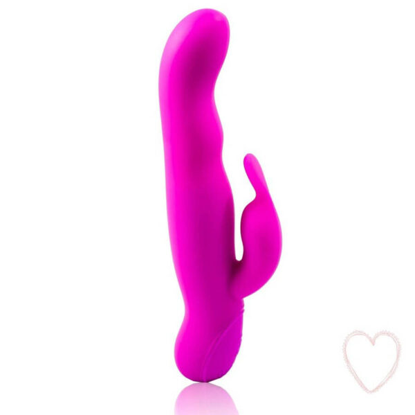 VIBRO RABBIT RECHARGEABLE EN SILICONE ROSE Sextoys Rabbit 80 € sur AnVy.fr, le loveshop engagé