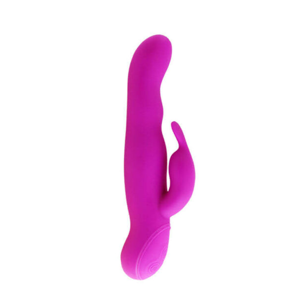 VIBRO RABBIT RECHARGEABLE EN SILICONE ROSE Sextoys Rabbit 80 € sur AnVy.fr, le loveshop engagé