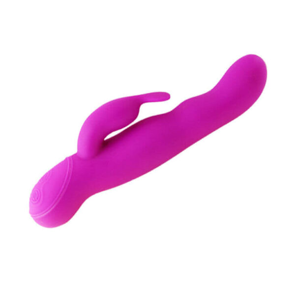 VIBRO RABBIT RECHARGEABLE EN SILICONE ROSE Sextoys Rabbit 80 € sur AnVy.fr, le loveshop engagé