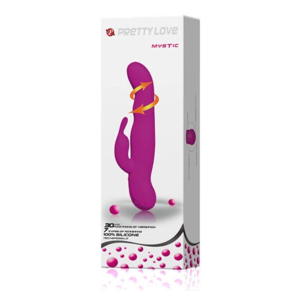 VIBRO RABBIT RECHARGEABLE EN SILICONE ROSE Sextoys Rabbit 80 € sur AnVy.fr, le loveshop engagé