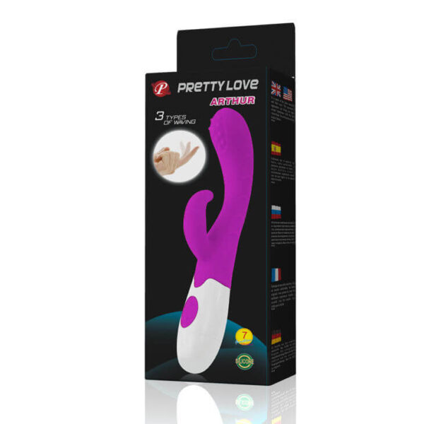 SEXTOY RABBIT POINT G À PILES ARTHUR - PRETTY LOVE Sextoys Rabbit 32 € sur AnVy.fr, le loveshop engagé