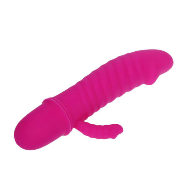 VIBROMASSEUR DOUBLE STIMULATION ROSE Sextoys Rabbit 20 € sur AnVy.fr, le loveshop engagé