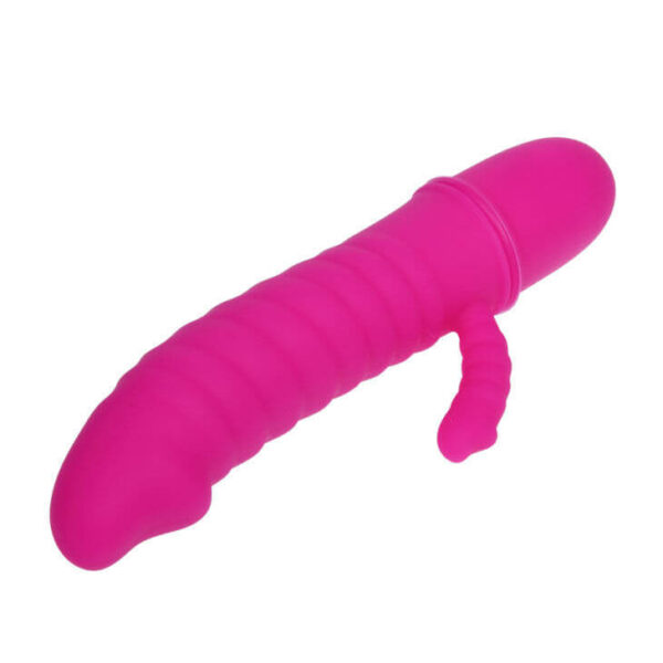 VIBROMASSEUR DOUBLE STIMULATION ROSE Sextoys Rabbit 20 € sur AnVy.fr, le loveshop engagé