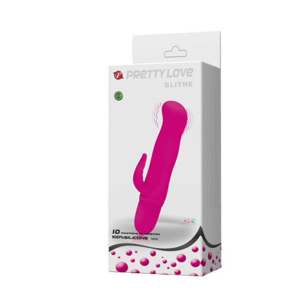 SEXTOY RABBIT ROSE À PILE - PRETTY LOVE Sextoys Rabbit 20 € sur AnVy.fr, le loveshop engagé