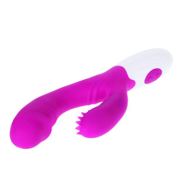 JOUET COQUIN DOUBLE STIMULATION ROSE - PRETTY LOVE Sextoys Rabbit 32 € sur AnVy.fr, le loveshop engagé