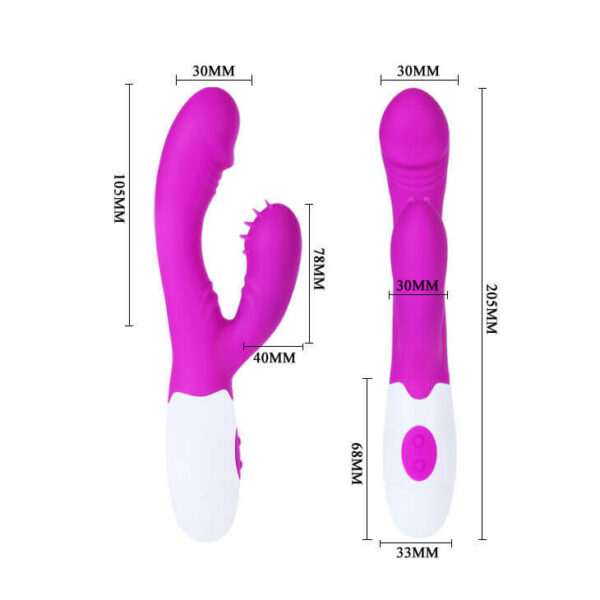 JOUET COQUIN DOUBLE STIMULATION ROSE - PRETTY LOVE Sextoys Rabbit 32 € sur AnVy.fr, le loveshop engagé