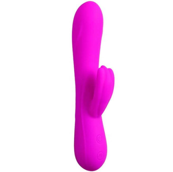 GODE RABBIT À PILES ROSE - PRETTY LOVE Vibro rabbit à pile(s) 33 € sur AnVy.fr, le loveshop engagé