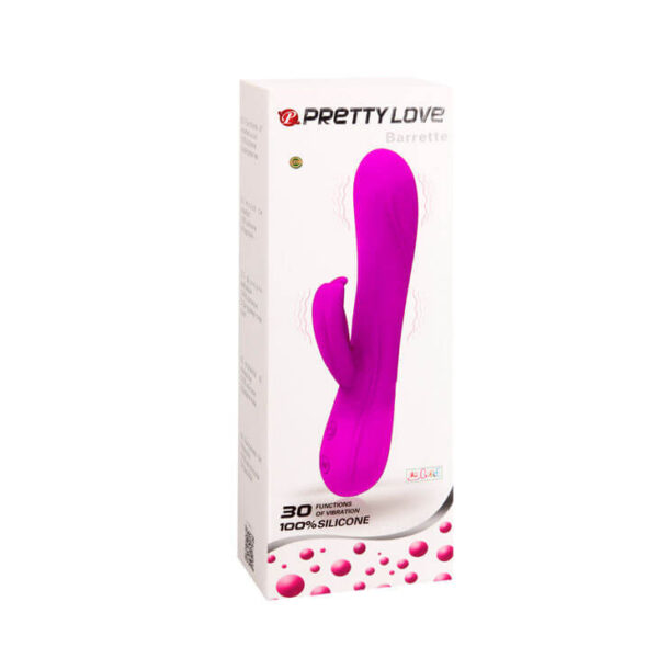 GODE RABBIT À PILES ROSE - PRETTY LOVE Vibro rabbit à pile(s) 33 € sur AnVy.fr, le loveshop engagé