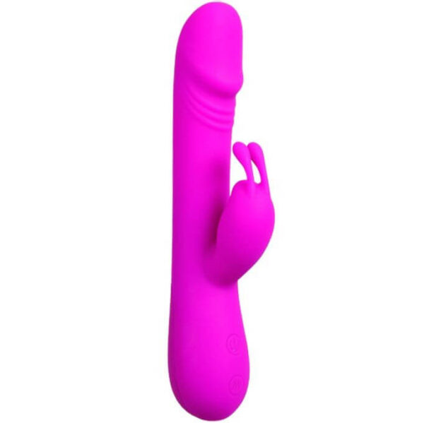 GODE LAPIN VIBRANT À PILES ROSE - PRETTY LOVE Vibro rabbit à pile(s) 33 € sur AnVy.fr, le loveshop engagé