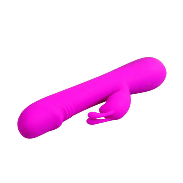 GODE LAPIN VIBRANT À PILES ROSE - PRETTY LOVE Vibro rabbit à pile(s) 33 € sur AnVy.fr, le loveshop engagé