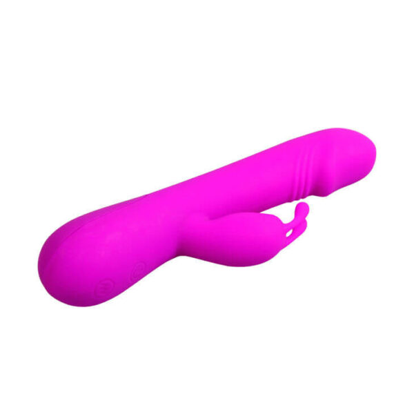 GODE LAPIN VIBRANT À PILES ROSE - PRETTY LOVE Vibro rabbit à pile(s) 33 € sur AnVy.fr, le loveshop engagé