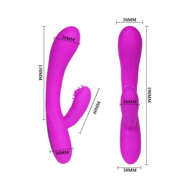 SEXTOY DOUBLE STIMULATION SILICONE RECHARGEABLE Sextoys rabbit rechargeables 52 € sur AnVy.fr, le loveshop engagé