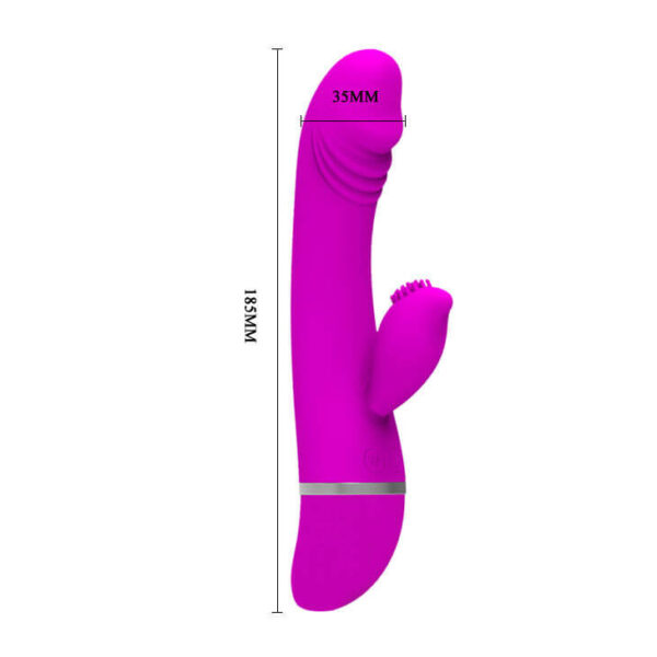 VIBROMASSEUR DOUBLE STIMULATION À PILES Vibro rabbit à pile(s) 35 € sur AnVy.fr, le loveshop engagé