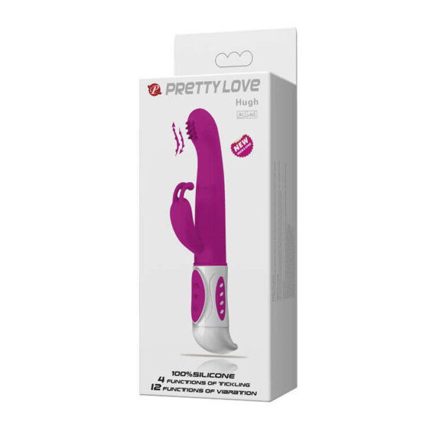 VIBRATEUR LAPIN À PILES ROSE - PRETTY LOVE Sextoys Rabbit 37 € sur AnVy.fr, le loveshop engagé