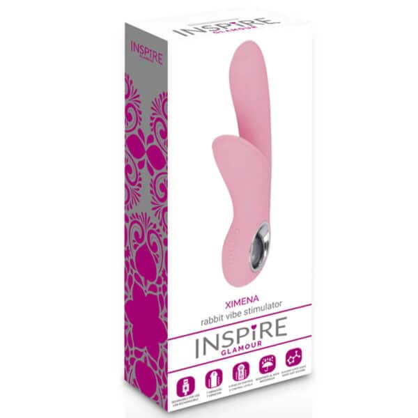 VIBRO RABBIT ROSE À POIGNÉE RECHARGEABLE - INSPIRE Sextoys Rabbit 72 € sur AnVy.fr, le loveshop engagé