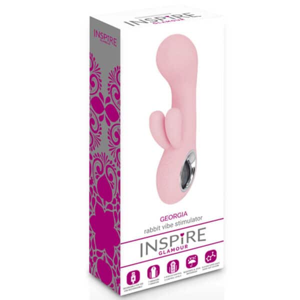 VIBROMASSEUR DOUBLE STIMULATION À POIGNÉE ROSE Vibromasseurs lapin à poignée 72 € sur AnVy.fr, le loveshop engagé