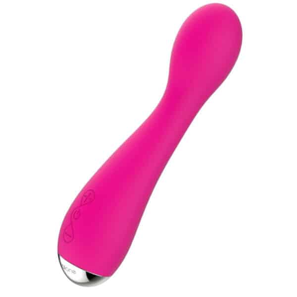 VIBROMASSEUR POINT G PUISSANT EN SILICONE ROSE Vibro point-G 38 € sur AnVy.fr, le loveshop engagé