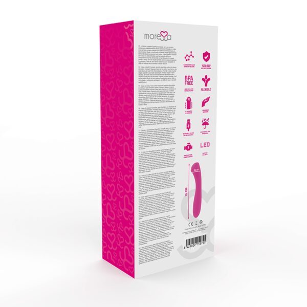 VIBRO ROSE RECHARGEABLE ET ETANCHE - MORESSA Vibromasseurs 37 € sur AnVy.fr, le loveshop engagé