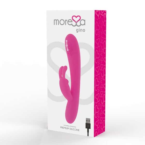 SEXTOY RABBIT ROSE RECHARGEABLE EN SILICONE Godes rabbit rechargeables 86 € sur AnVy.fr, le loveshop engagé