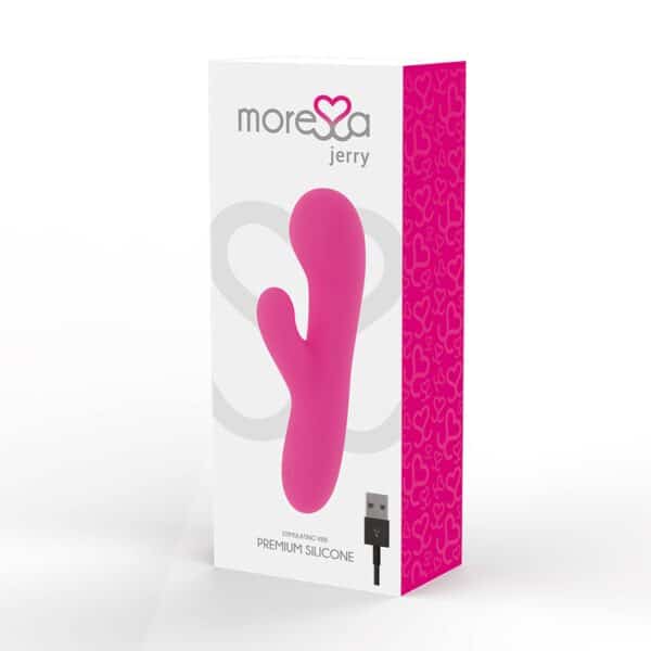 PETIT SEXTOY RABBIT ROSE EN SILICONE - MORESSA Godes rabbit rechargeables 50 € sur AnVy.fr, le loveshop engagé